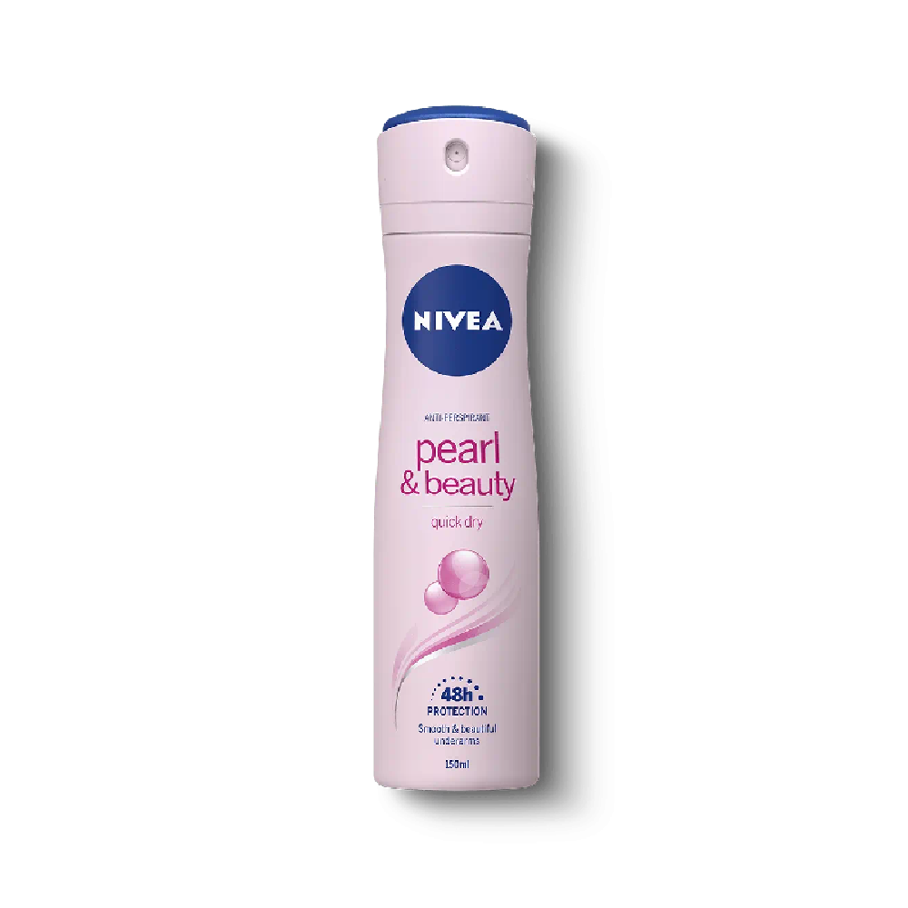NIVEA SPARY PEARL & BEAUTY 72H 150 ML Default Title - MamasJan Grocery Nonfood