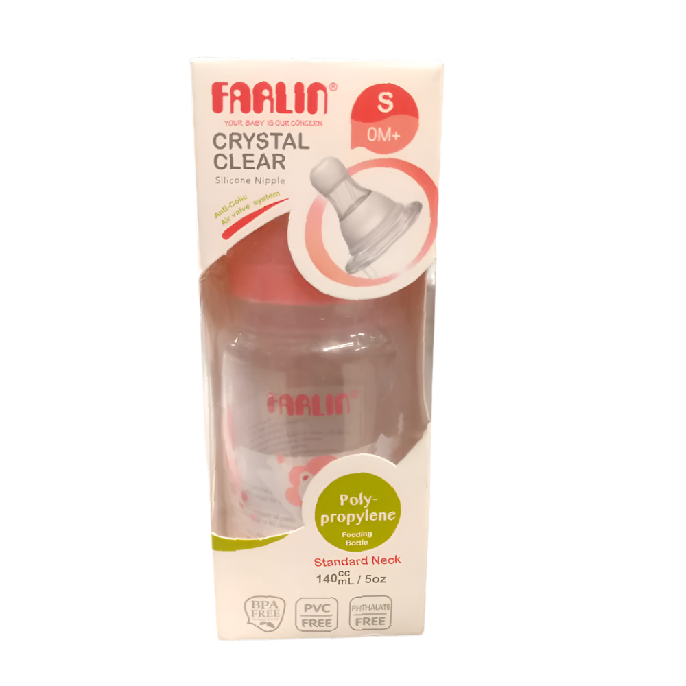 FARLIN BABY FEEDING BOTTLE MOMFIT 0M+140 ML AB-41011-G Default Title - MamasJan Grocery Nonfood