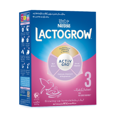 NESTLE LACTOGROW 3 MILK POWDER GENTLE GROW 800 GM Default Title - MamasJan Grocery