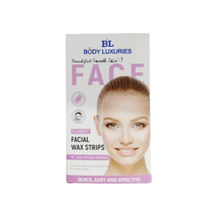 BODY LUXURIES FACIAL WAX STRIPS CLASSIC 16PC Default Title - MamasJan Grocery Nonfood