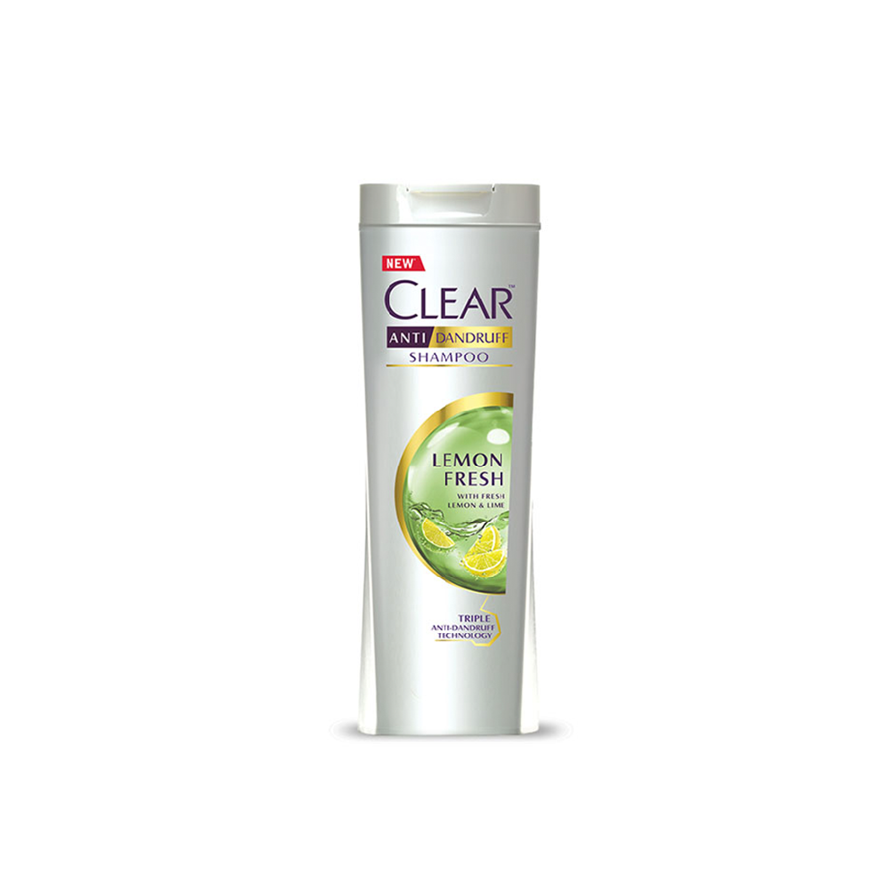 CLEAR SHAMPOO ANTI DANDRUFF LEMON FRESH 380 ML Default Title - MamasJan Grocery Nonfood