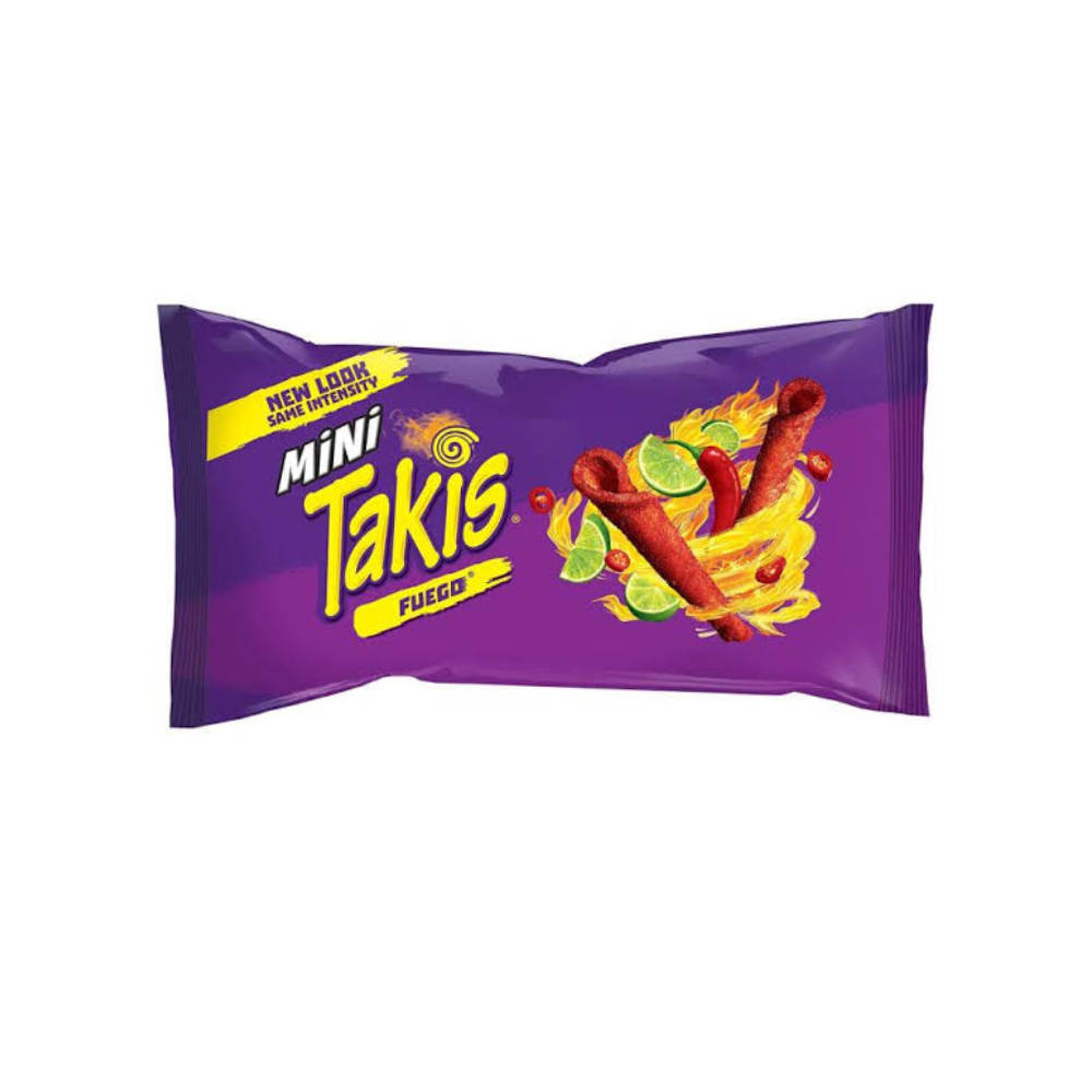 BARCEL TAKIS MINI FUEGO BITE SIZE PEPPER LIME TORTILLA CHIPS Default Title - MamasJan Grocery