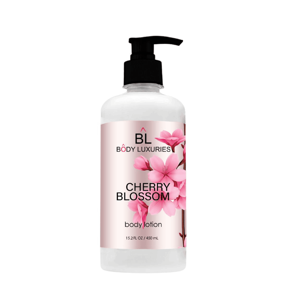 BODY LUXURIES BODY LOTION CHERRY BLOSSOM 450 ML Default Title - MamasJan skincare