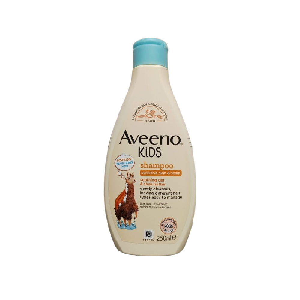 Aveeno kids shampoo soothing oat shea butter 250 ml Default Title - MamasJan Baby Care