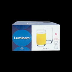 GLASS LUMINARC VIGNE H2104 (Pack 6) Default Title - MamasJan Crockery