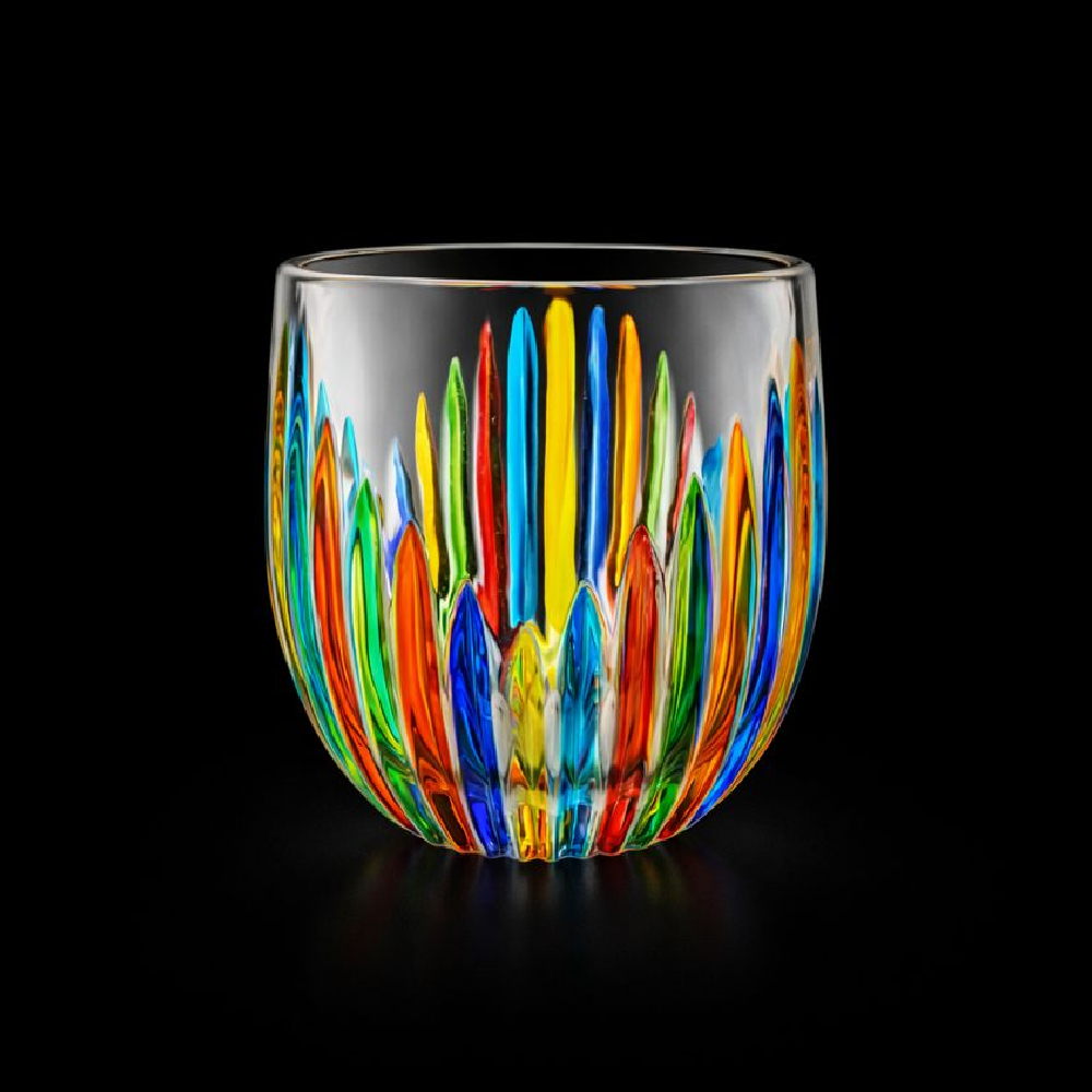 GLASS HONGLI IR MULTI C77109 (Pack 6) Default Title - MamasJan Crockery