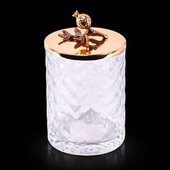 CANDY GLASS ORCHID WB-1105 Default Title - MamasJan Crockery