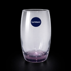 GLASS LUMINARC SALTO PINK J5385 (Pack 6) Default Title - MamasJan Crockery