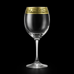 GLASS PSB IMPERIAL HAND CUT GOLD 44272-HGC04 (Pack 6) Default Title - MamasJan Crockery