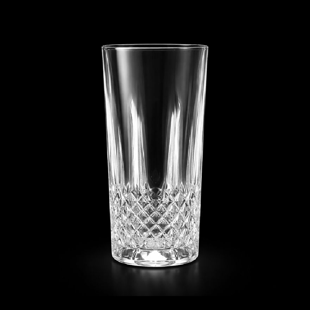 GLASS ACRYLIC DIAMOND CUT AC103 (Pack 6) Default Title - MamasJan Crockery