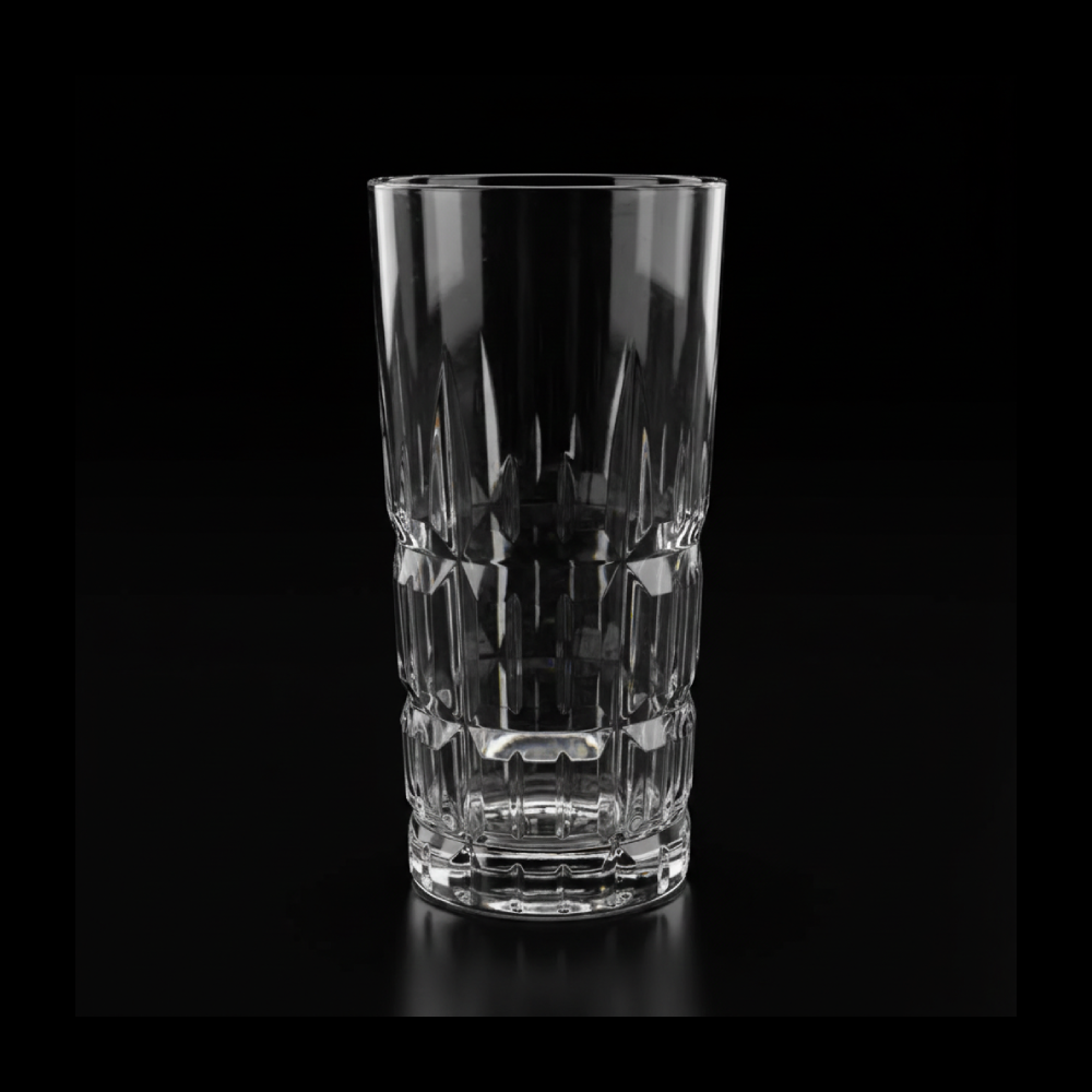 GLASS ACRYLIC SPEARHEAD CUT AC104 (Pack 6) Default Title - MamasJan Crockery