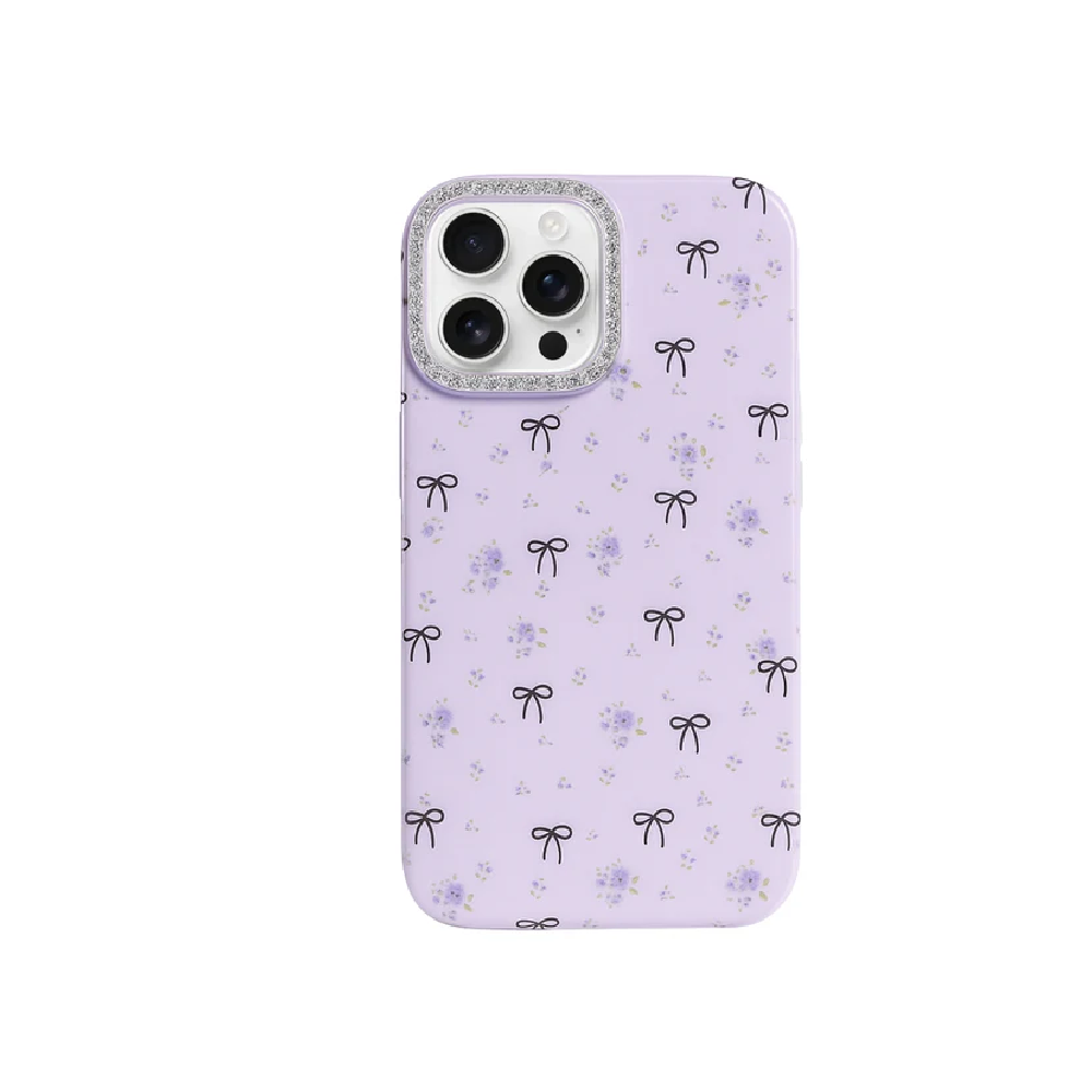 iPhone 16 Pro Max Bow & Star Printed Case Default Title - MamasJan Cases & Covers