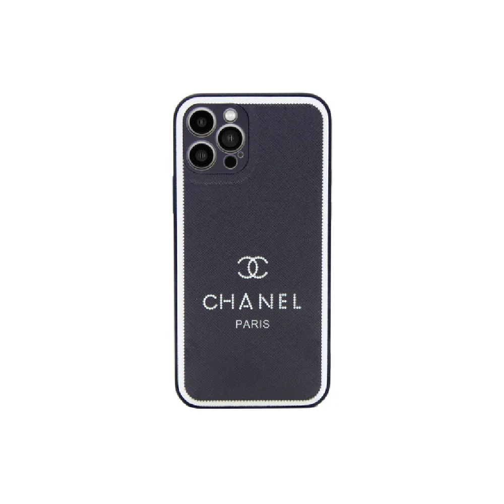 iPhone Channel Case Black / iPhone 12 Pro Max - MamasJan Cases & Covers