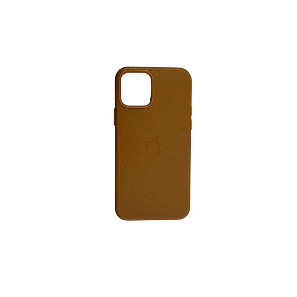 iPhone 12 Leather Cases (Magsafe) iPhone 12 Pro Max / Brown - MamasJan Cases & Covers