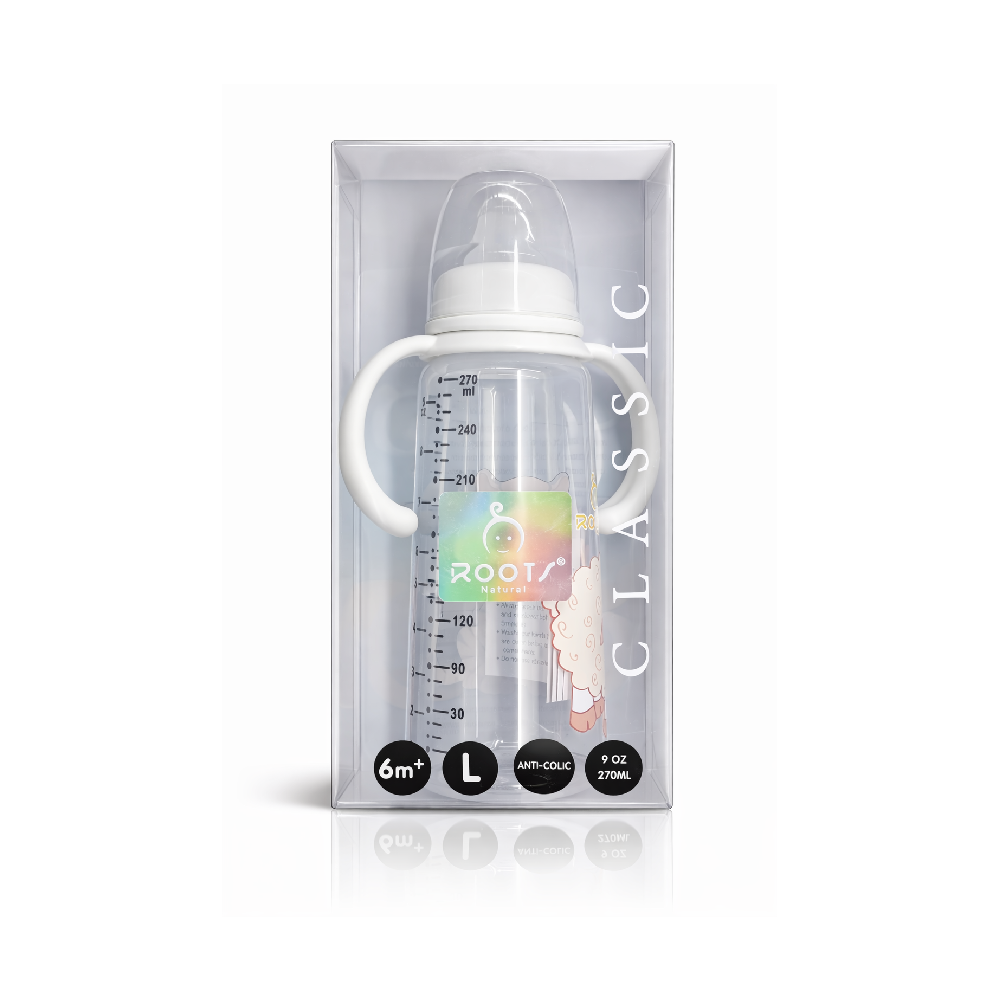 ROOTS NATURAL ANTI COLIC FEEDER LARGE J1005 280ML Default Title - MamasJan Grocery Nonfood