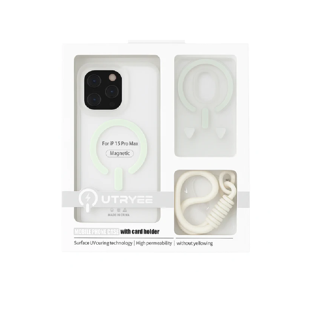 iPhone 15 Pro Max Utryee Wallet Case Default Title - MamasJan Cases & Covers