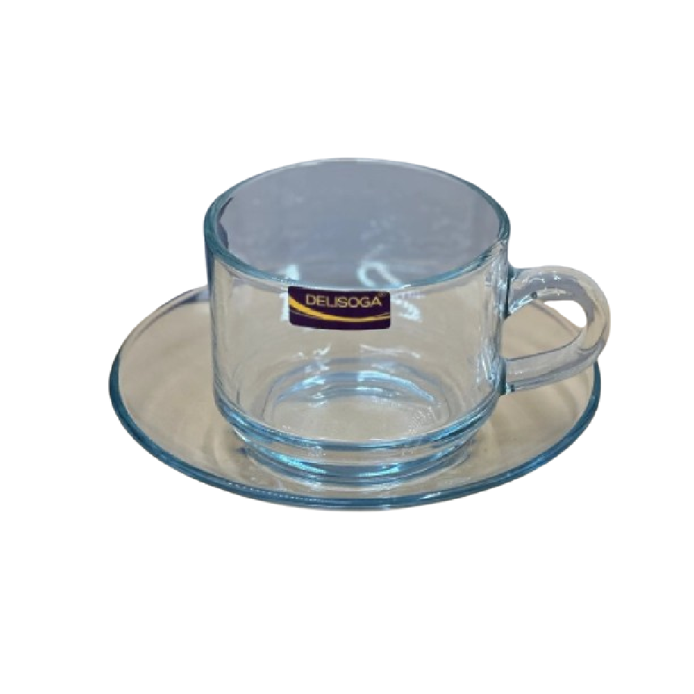 CUP & SAUCER DELI SOGA CF001/L12 (Pack of 6) Default Title - MamasJan Crockery