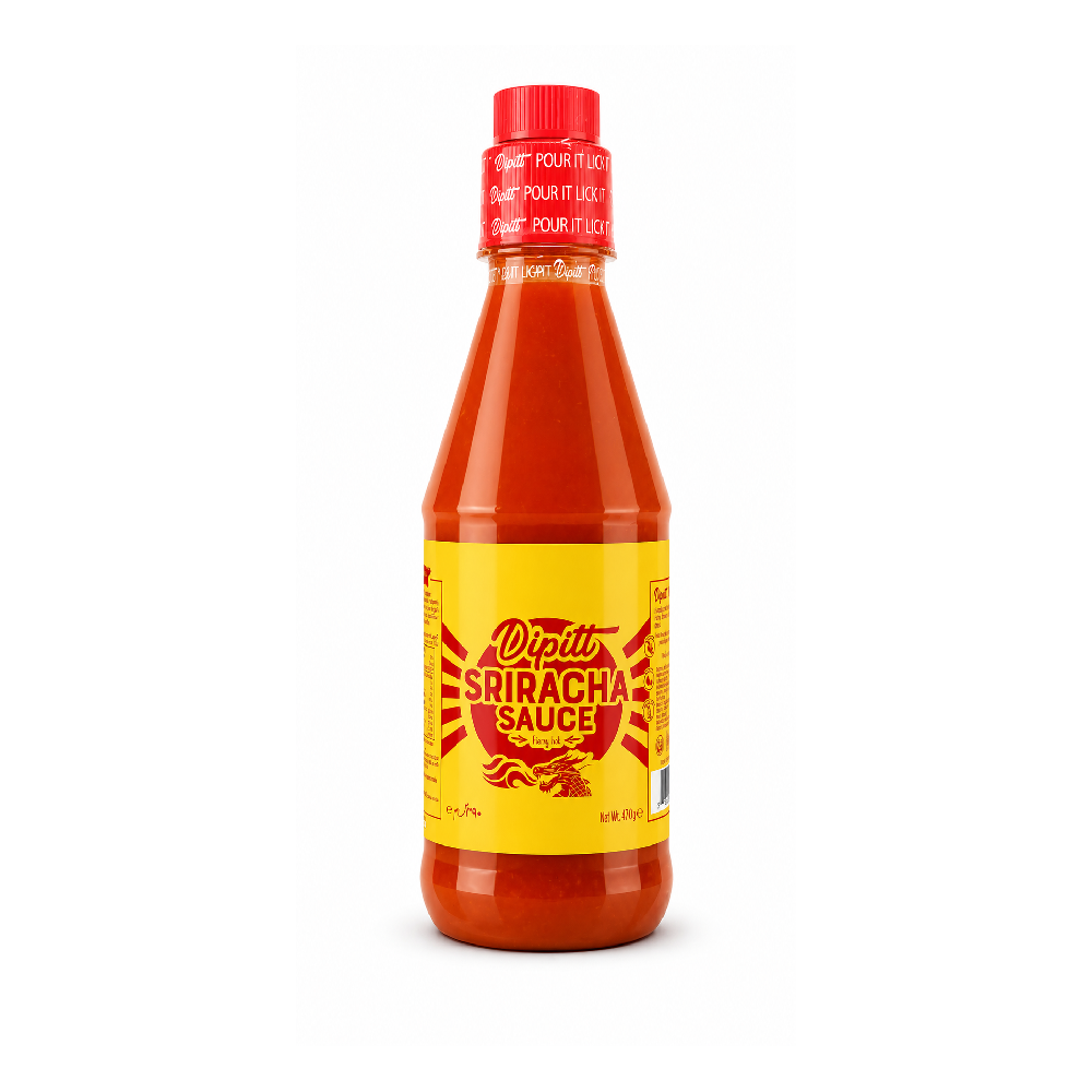 DIPITT SRIRACHA EXTRA HOT SAUCE 510 GM Default Title - MamasJan Grocery