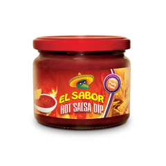 EL SABOR SAUCE HOT SALSA DIP 300 GM Default Title - MamasJan Grocery