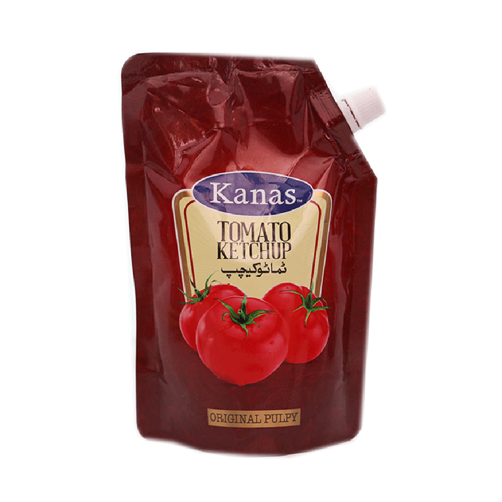 KANAS TOMATO KETCHUP ORIGINAL POUCH 400 GM Default Title - MamasJan Grocery