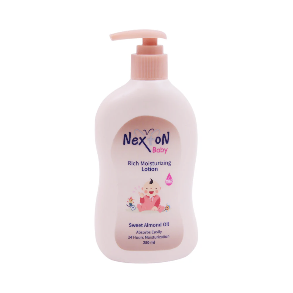 NEXTON BABY LOTION SWEET ALMOND OIL 250ML Default Title - MamasJan Grocery Nonfood