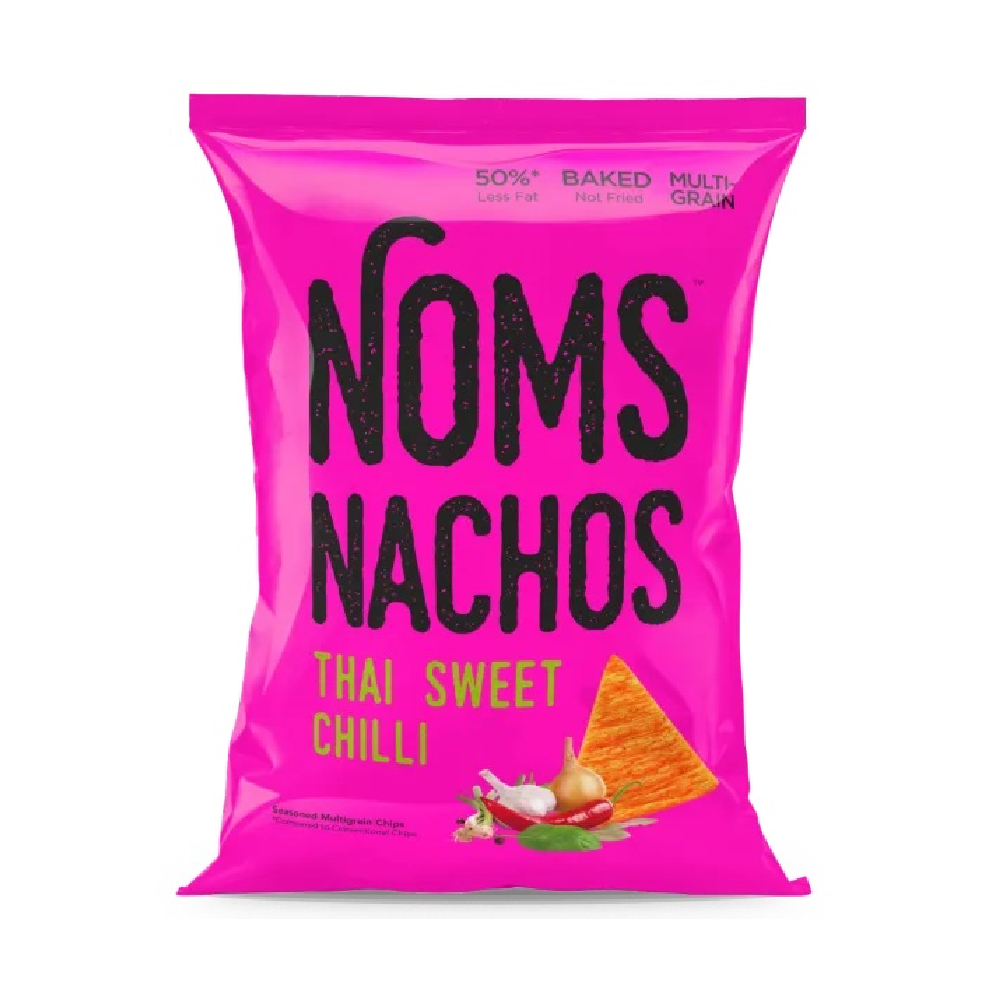 NOMS NACHOS THAI SWEET CHILLI 64 GM Default Title - MamasJan Grocery