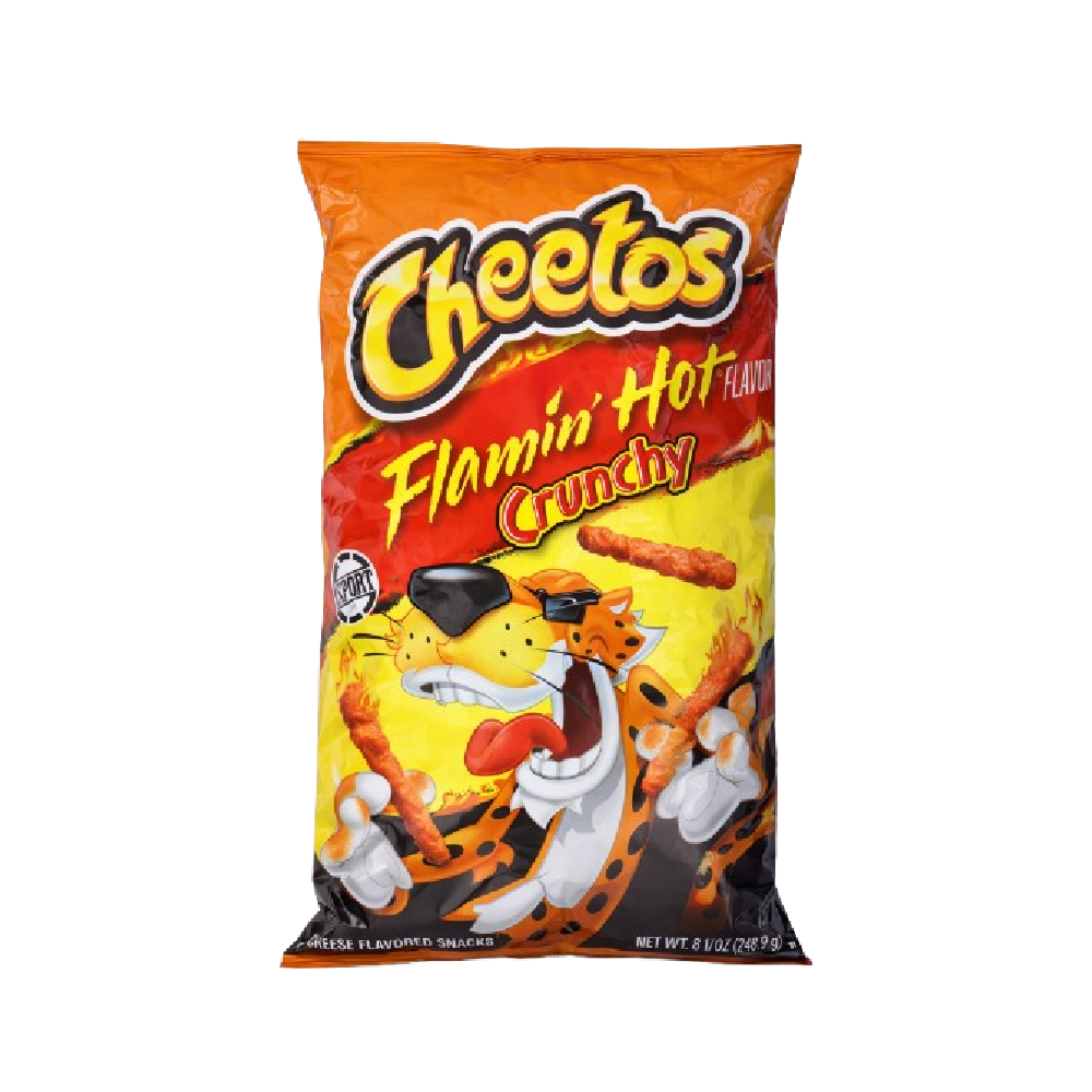 CHEETOS CHIPS FLAMIN HOT CRUNCHY 226.8 GM Default Title - MamasJan Grocery
