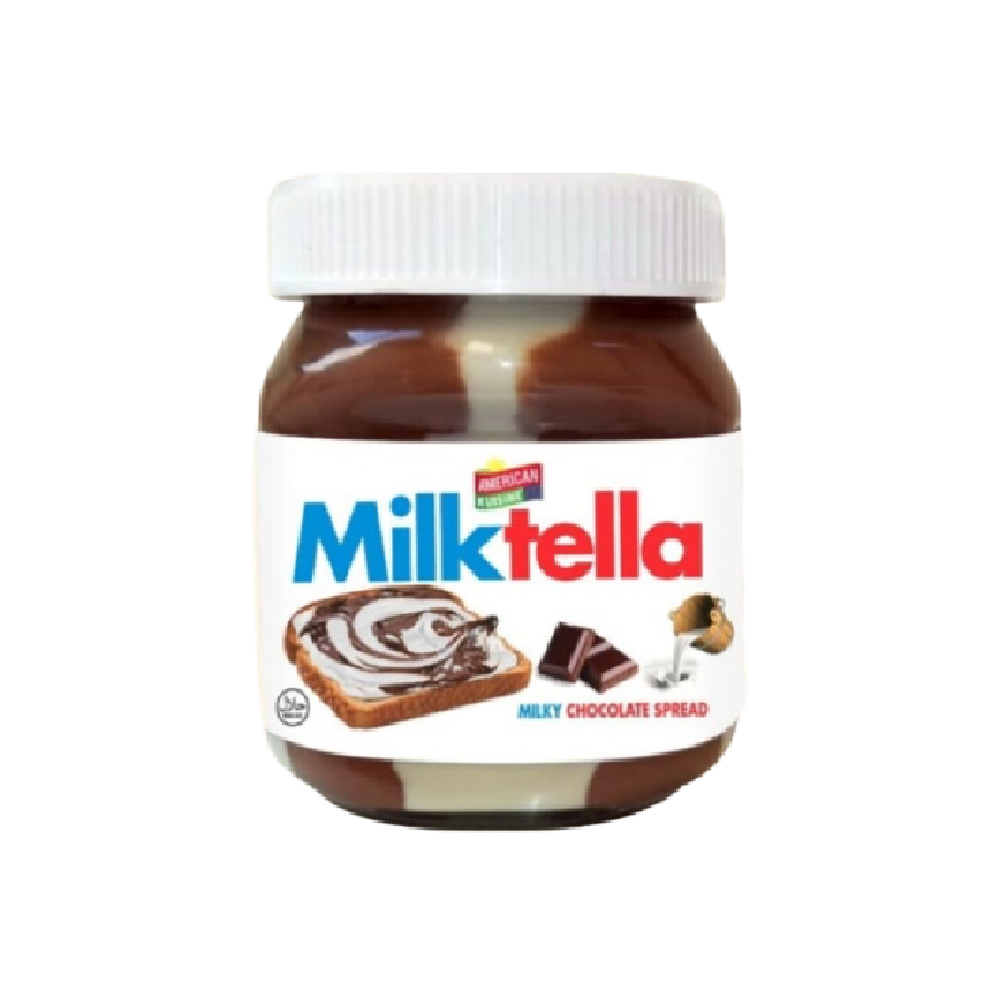 AMERICAN KUISINE MILKTELLA CHOCOLATE SPREAD JAR 680GM Default Title - MamasJan Grocery