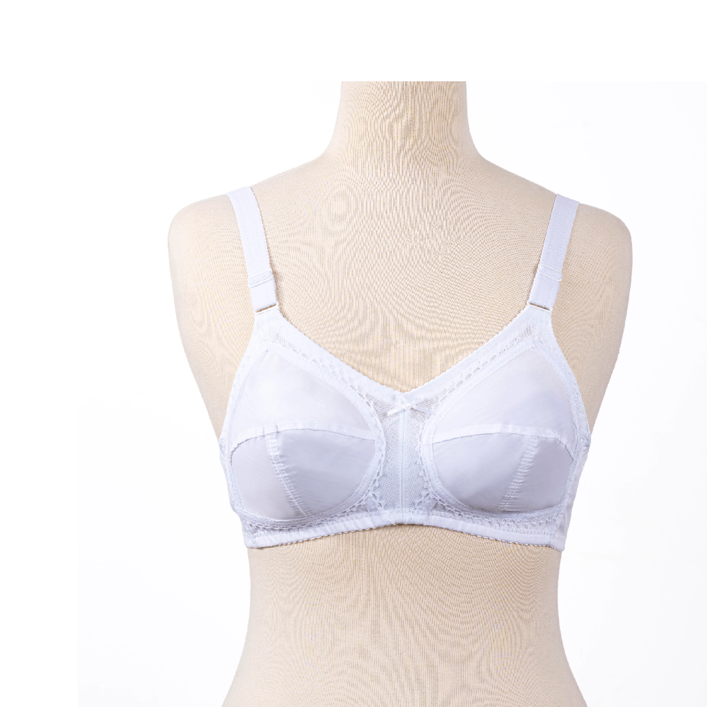BELLEZA GENTLE CLASSIC COTTON BRA WHITE Default Title - MamasJan Lingerie