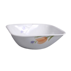 BOWL CEREAL CORNINGWARE SQUARE BEGONIA 2323-BGN-LP Default Title - MamasJan Crockery