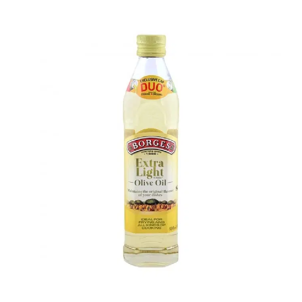 BORGES EXTRA LIGHT OLIVE OIL BOTTLE 500 ML Default Title - MamasJan Grocery