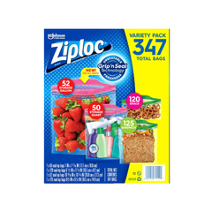 ZIPLOC VARIETY PACK 347 BAGS BASIC Default Title - MamasJan Grocery Nonfood
