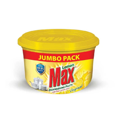 LEMON MAX DISHWASH PASTE YELLOW 750 GM Default Title - MamasJan Grocery Nonfood