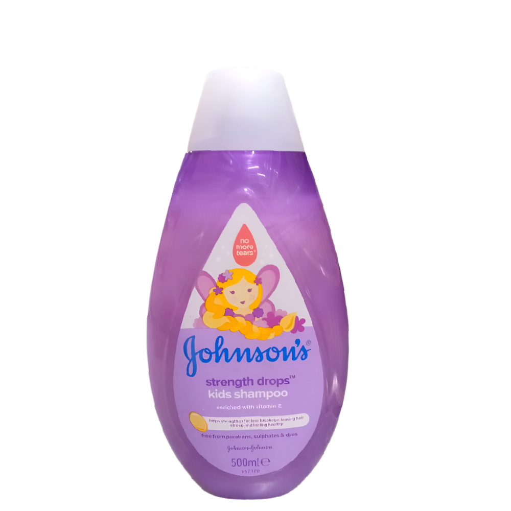 JOHNSON BABY SHAMPOO KIDS STRENGTH DROPS 500 ML Default Title - MamasJan Grocery Nonfood