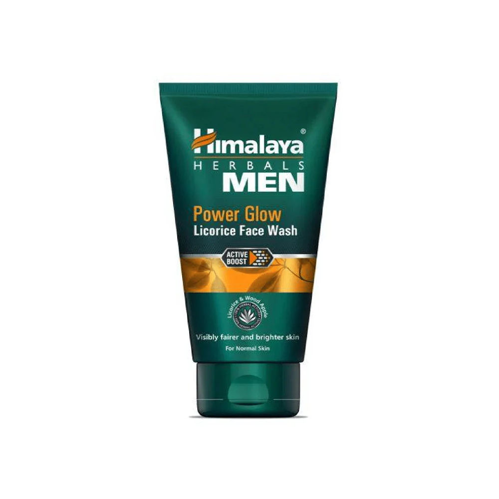 HIMALAYA POWER GLOW LICORICE FACE WASH FOR MEN 100 ML Default Title - MamasJan skincare