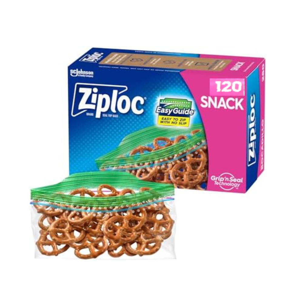 ZIPLOC VERITY 120 PACK PACK Default Title - MamasJan Grocery Nonfood