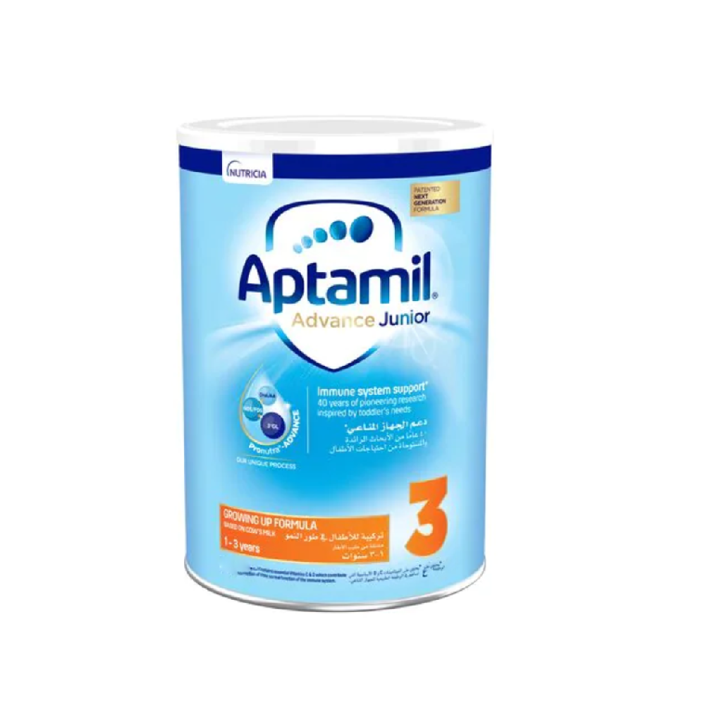 APTAMIL ADVANCE JUNIOR MILK POWDER STAGE 3 TIN 900 GM Default Title - MamasJan Grocery