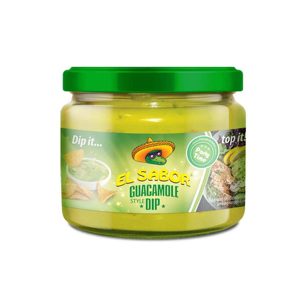 EL SABOR SAUCE GUACAMOLE DIP 300 GM Default Title - MamasJan Grocery