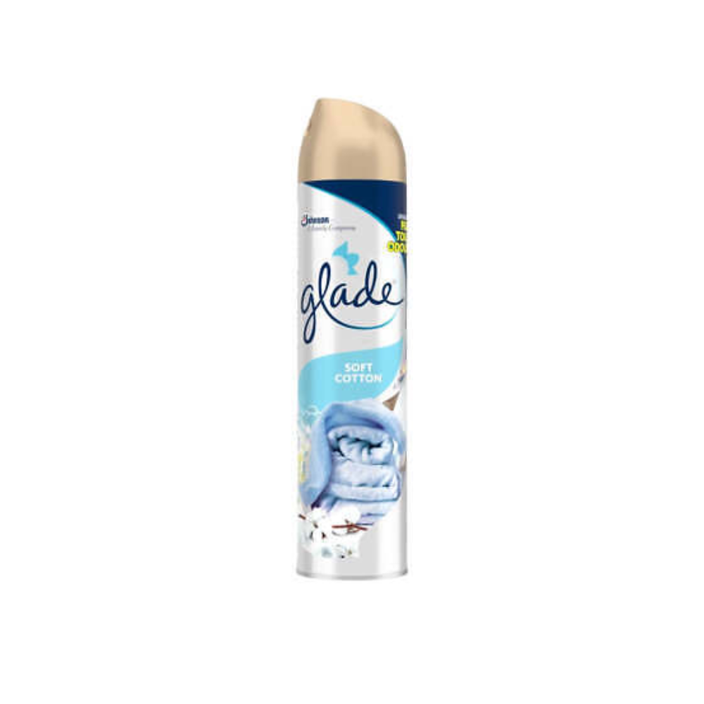 GLADE FRESH SOFT COTTON SPRAY 300 ML Default Title - MamasJan Grocery Nonfood