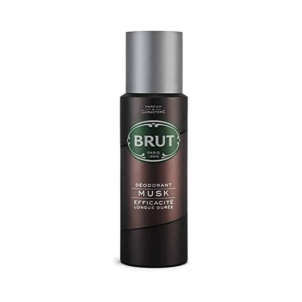 BRUT DEODORANT MUSK 200 ML Default Title - MamasJan Grocery Nonfood