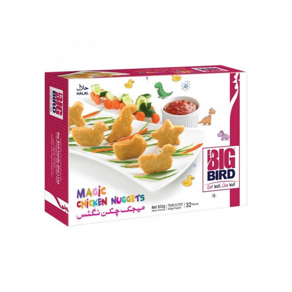 BIG BIRD MAGIC CHICKEN NUGGETS 832 GM Default Title - MamasJan Grocery