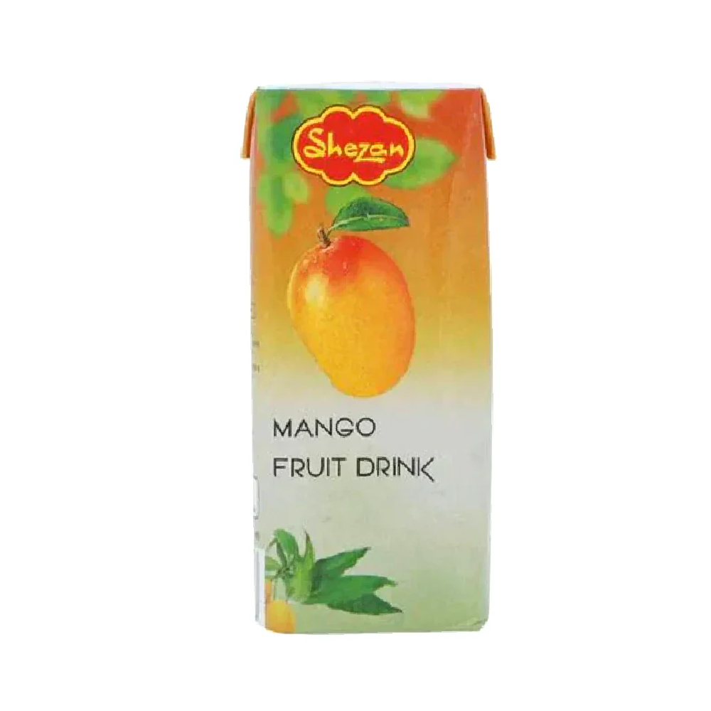 SHEZAN MANGO JUICE NATURAL SUN RIPENED 200 ML Default Title - MamasJan Grocery