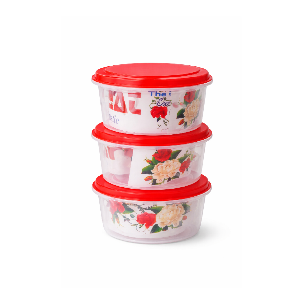 GREAT LOCK BOWL 3PCS SET 600ML Default Title - MamasJan Crockery