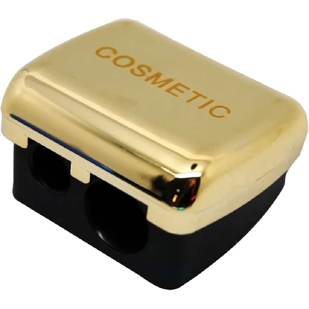 COSMETICS DOUBLE SHARPNER PLASTIC COVER Default Title - MamasJan Makeup