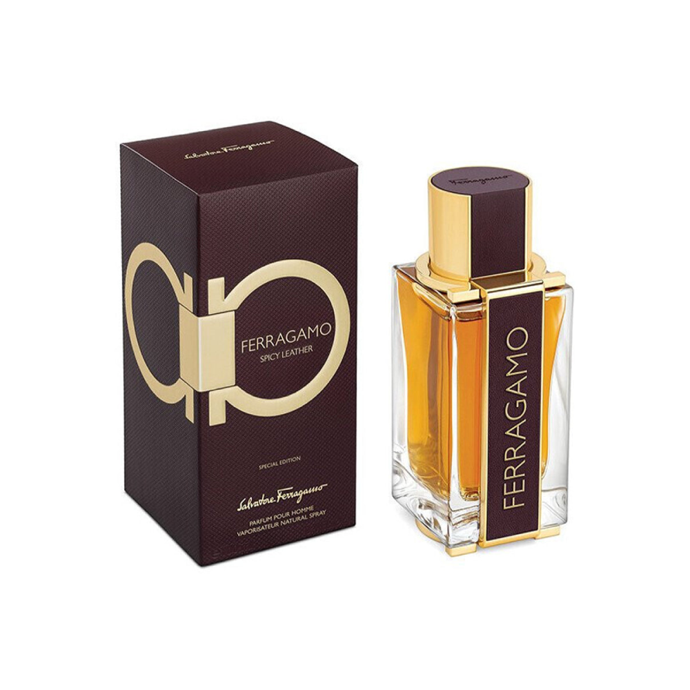 SALVATORE FERRAGAMO SPICY LEATHER FOR MEN EDP 100ML Default Title - MamasJan Perfume