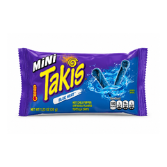 TAKIS CHIPS MINI BLUE HEAT HOT CHILI PEPPER 35 GM Default Title - MamasJan Grocery Food