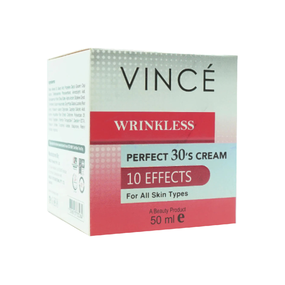 VINCE PERFECT 30 S WRINKLES CREAM 50 ML Default Title - MamasJan skincare