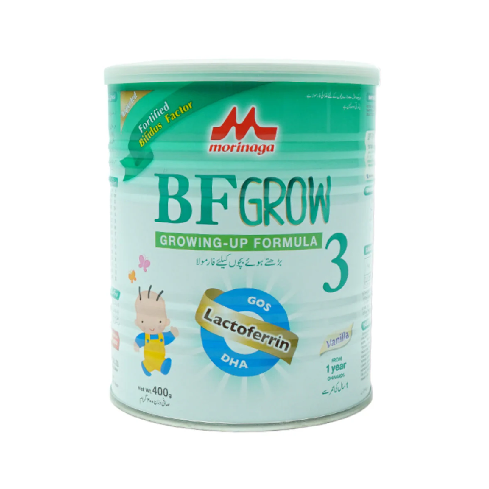 MORINAGA BF-3 GROWING UP FORMULA VANILLA TIN 400 GM Default Title - MamasJan Grocery