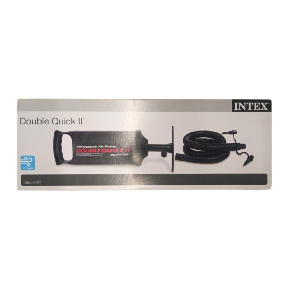 68614 Intex Hand Pump Hi Output Double Quick Default Title - MamasJan Toys