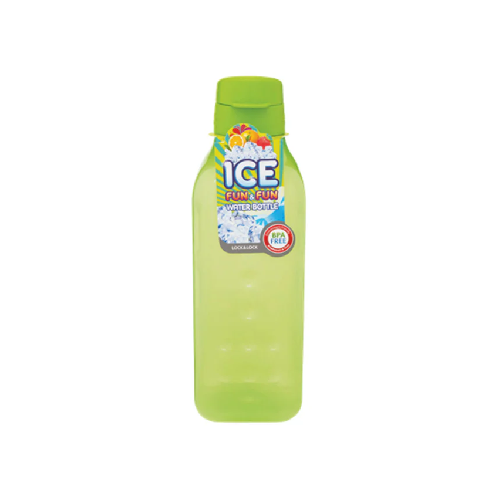 LOCK AND LOCK ICE FUN WATER BOTTLE GREEN HAP805G 1.0LTR Default Title - MamasJan Crockery